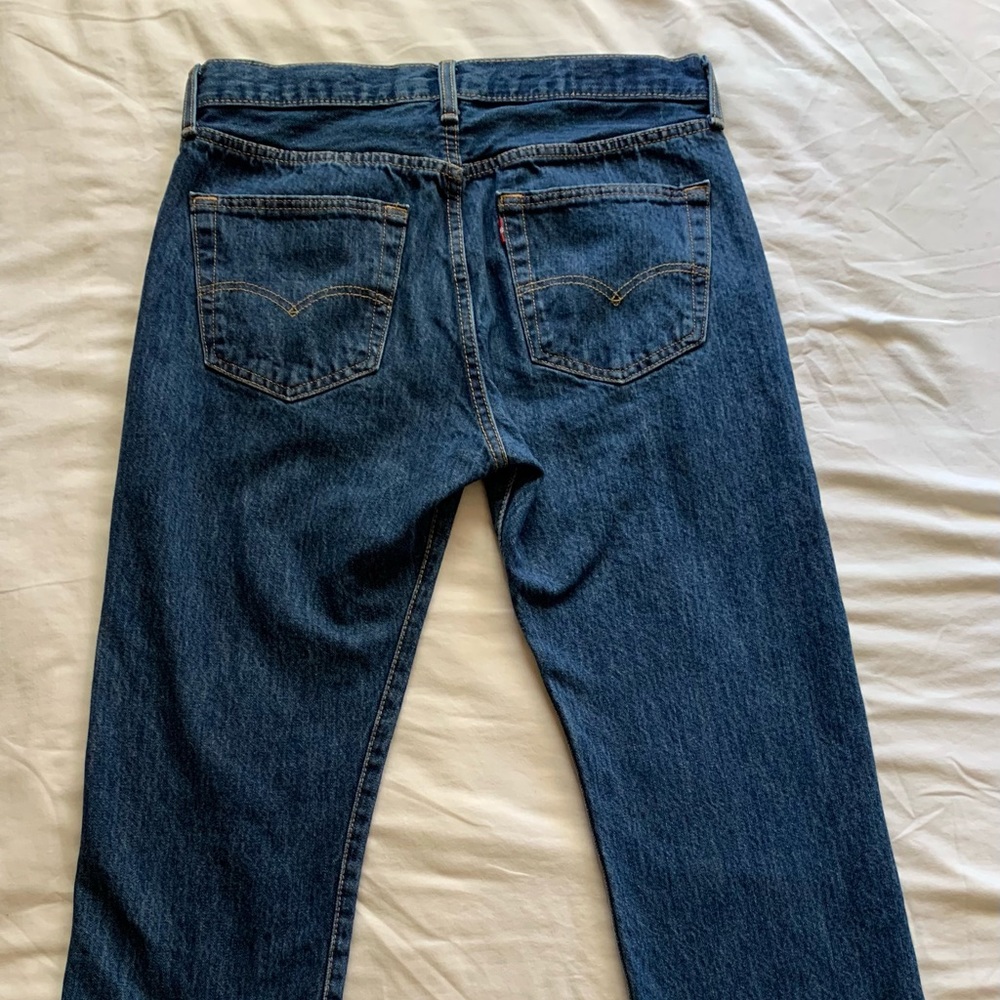 Levi Jeans style 501 with a button fly